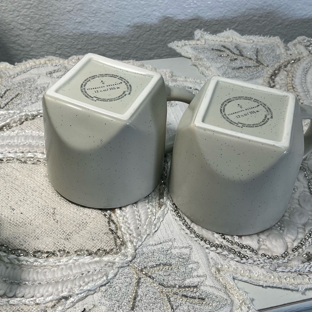NWOT Starbucks Reserve Roastery Gray Mugs - Picture 6 of 7